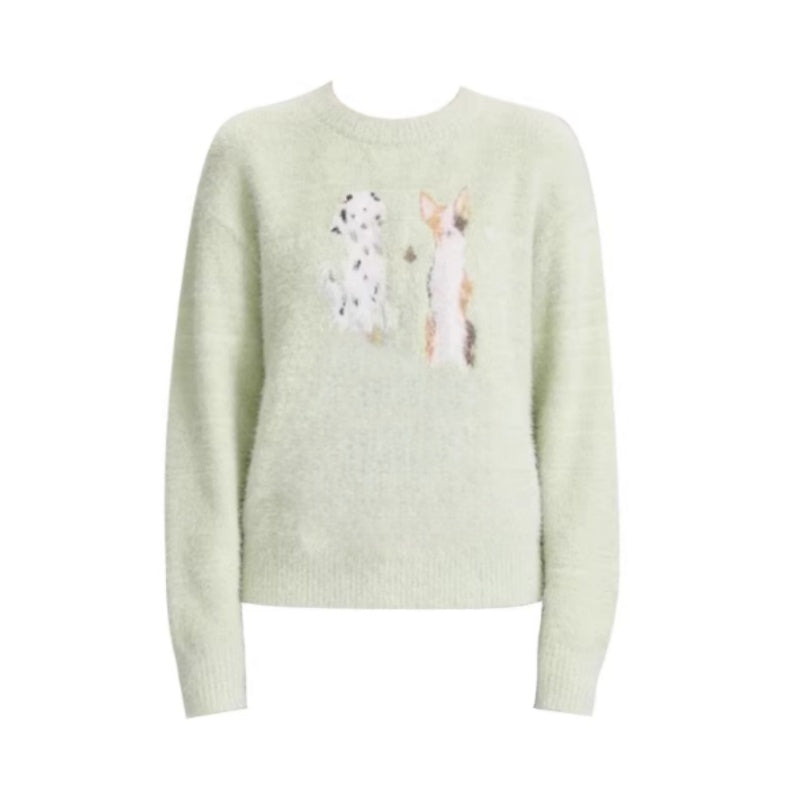 Warm Cartoon Knit Sweater